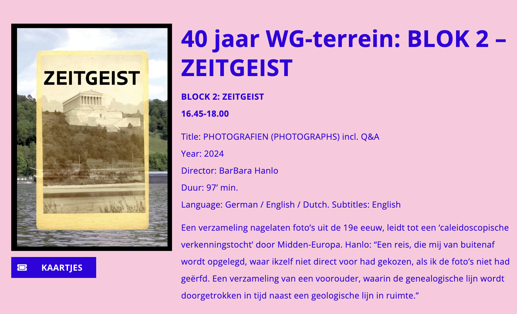 PHOTOGRAPHIEN, 24 september at Lab 111, Amsterdam